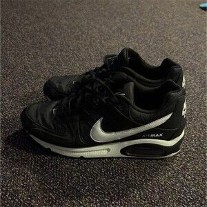 Nike Air Max Command Black White 397690-021 Mesh Athletic Sneaker for women